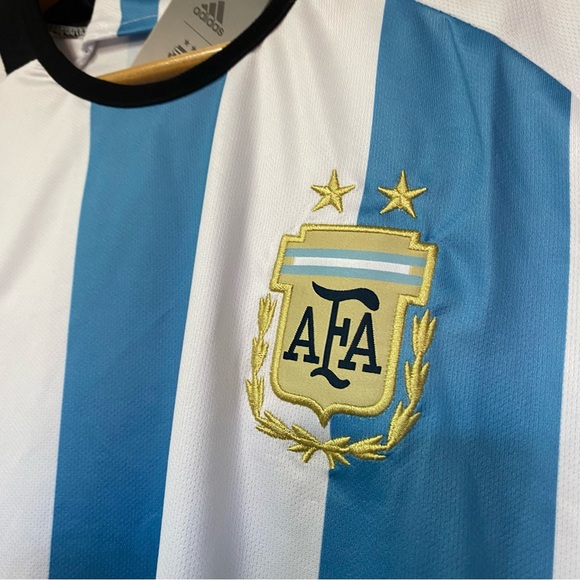 Adidas Argentina 2022 FIFA World Cup Soccer Home Jersey HF2157 size Large W/Tag - Picture 3 of 11